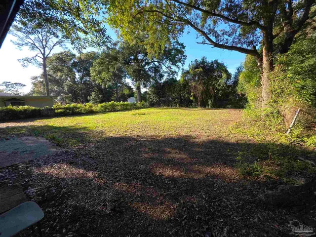 a view of an outdoor space and yard