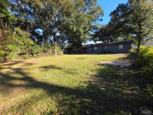 a view of an outdoor space and yard