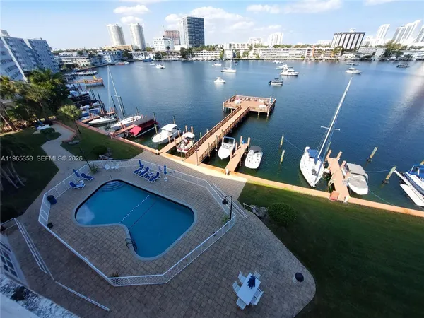 a view of a lake from a balcony
