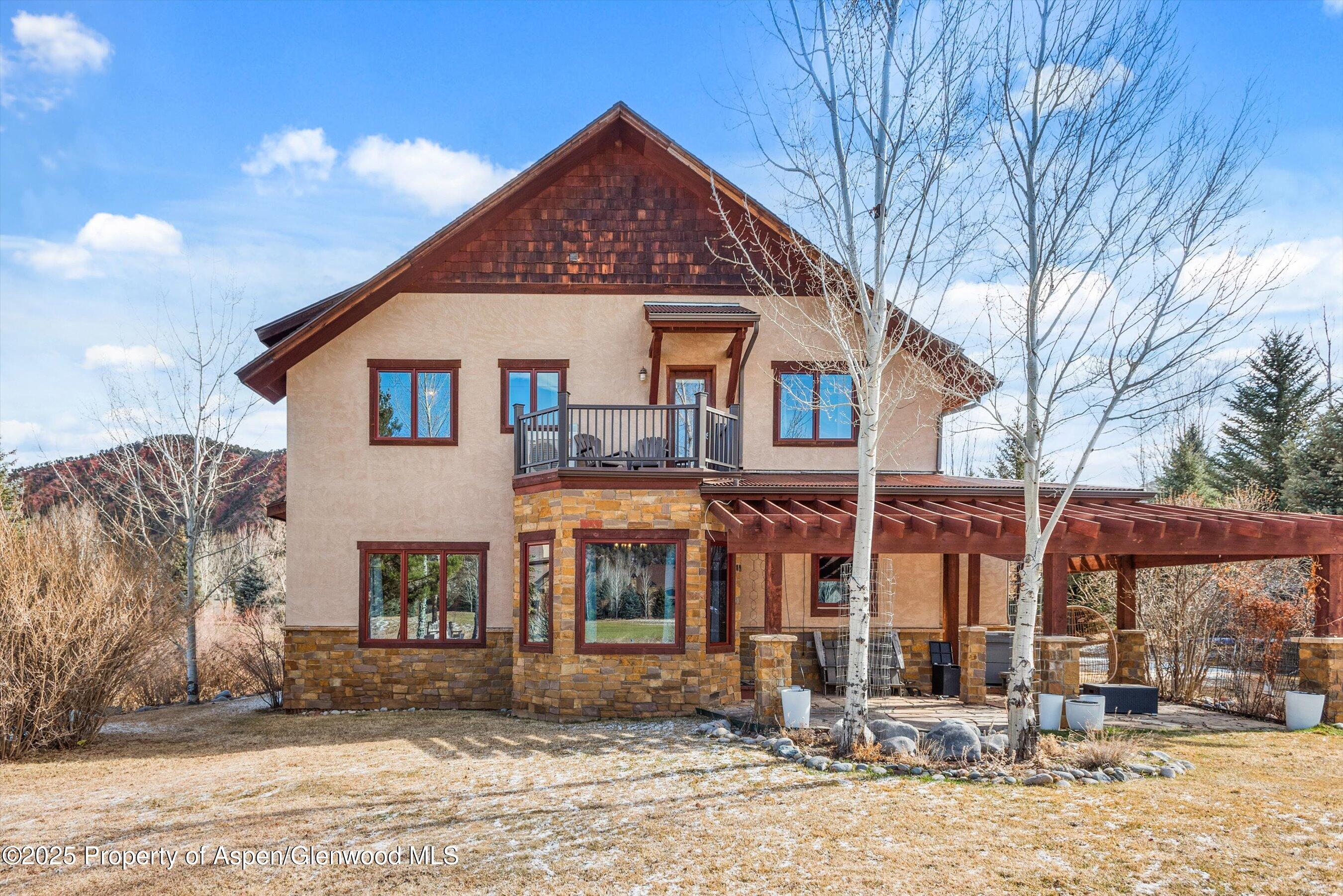 75 Buffalo Lane Carbondale, CO 81623 - Photo 20 of 49 a front view of a house with a yard