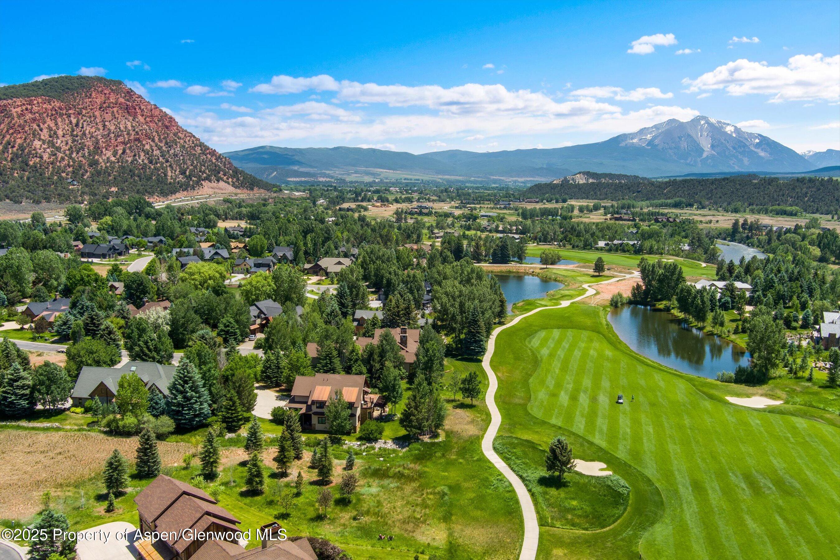 75 Buffalo Lane Carbondale, CO 81623 - Photo 48 of 49 a view of a swimming pool with a lake view