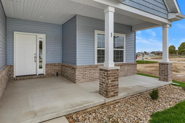 a view of house with outdoor space