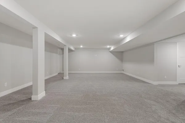a view of empty room