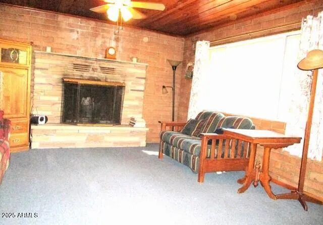 a view of a bedroom with furniture and a tub