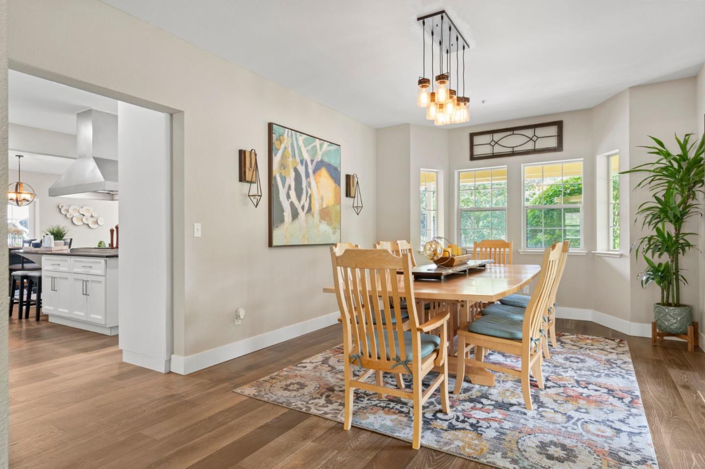 12135 Watsonville Road Gilroy, CA 95020 - Photo 10 of 83 a view of a dining room with furniture window and wooden floor