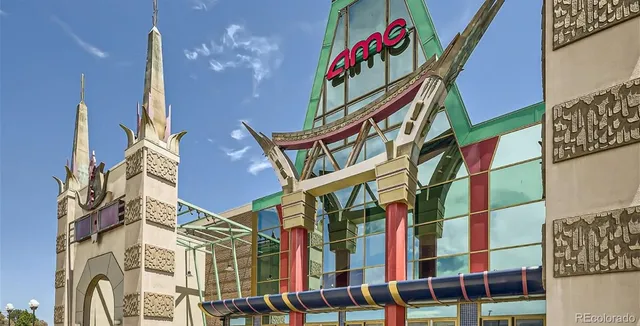 a front view of a building