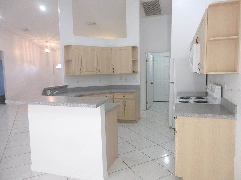 4760 Southwest 136th Place Ocala, FL 34473 - Photo 7 of 19 a kitchen with a sink cabinets and a refrigerator