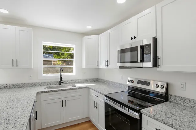 an entryway of a house