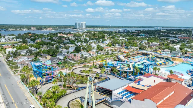 a view of outdoor space with seating area