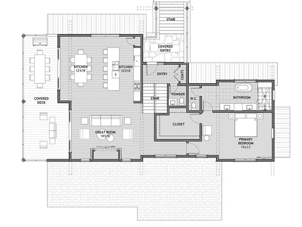 a view of house and outdoor space