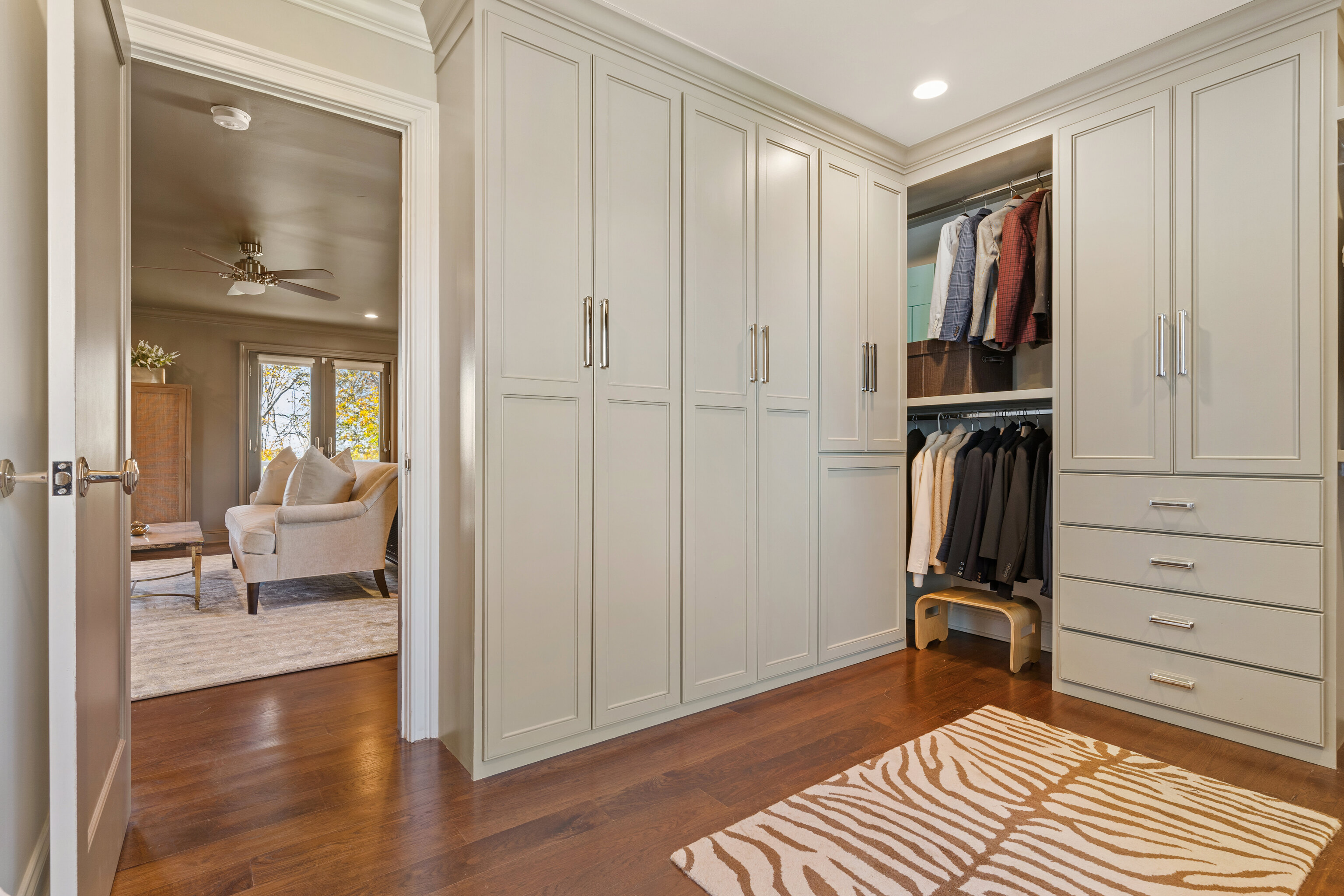 75 Saddle Rock Road Stamford, CT 06902 - Photo 21 of 40 a view of a bedroom with a furniture and wooden floor