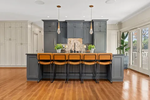 a table that has a table and a chair