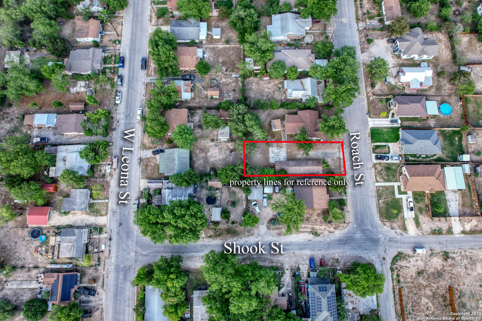 640 Roach Street Uvalde, TX 78801 - Photo 19 of 23 an aerial view of street