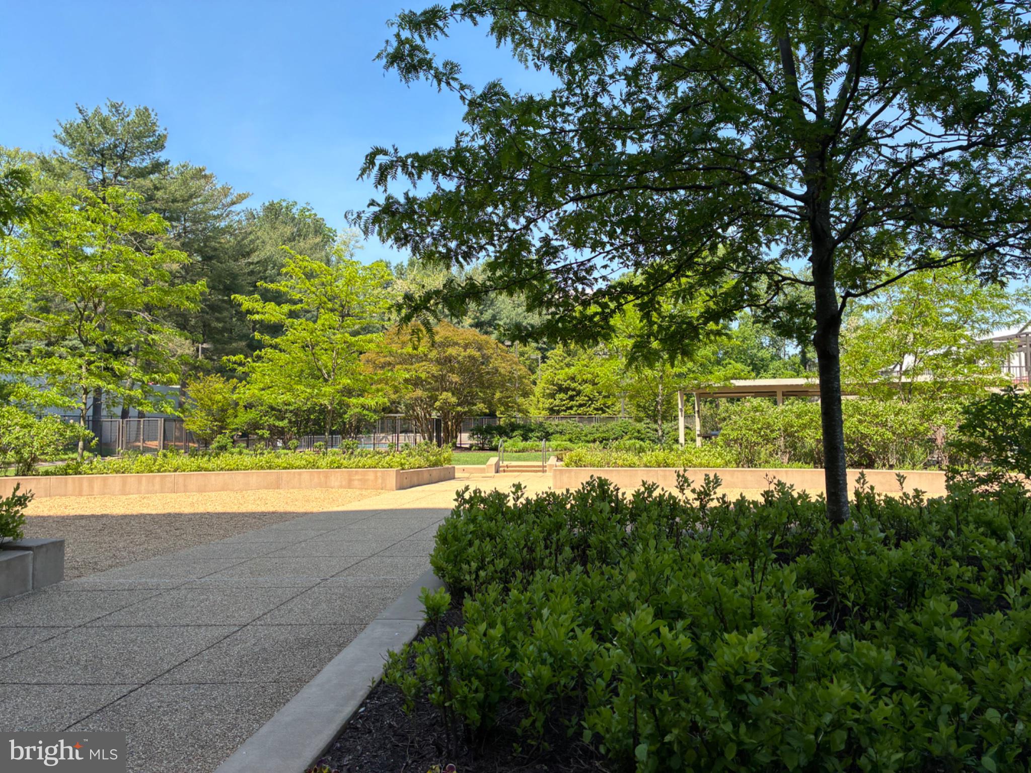 1800 Old Meadow Road, Unit 101 McLean, VA 22102 - Photo 9 of 50 a view of an outdoor space and a yard