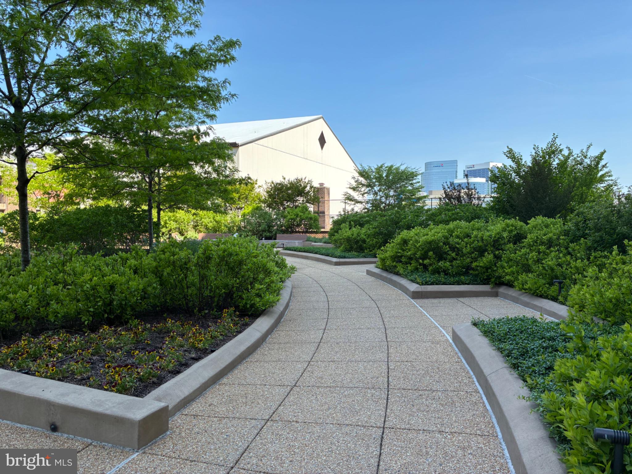 1800 Old Meadow Road, Unit 101 McLean, VA 22102 - Photo 10 of 50 a view of a garden