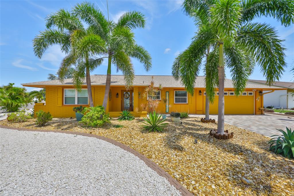 1801 El Rio Drive Sun City Center, FL 33573 - Photo 1 of 1 a front view of house with yard and swimming pool