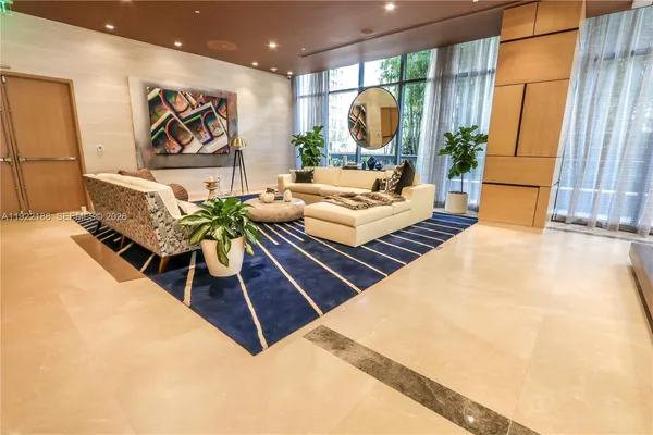 a very nice looking room with a large window
