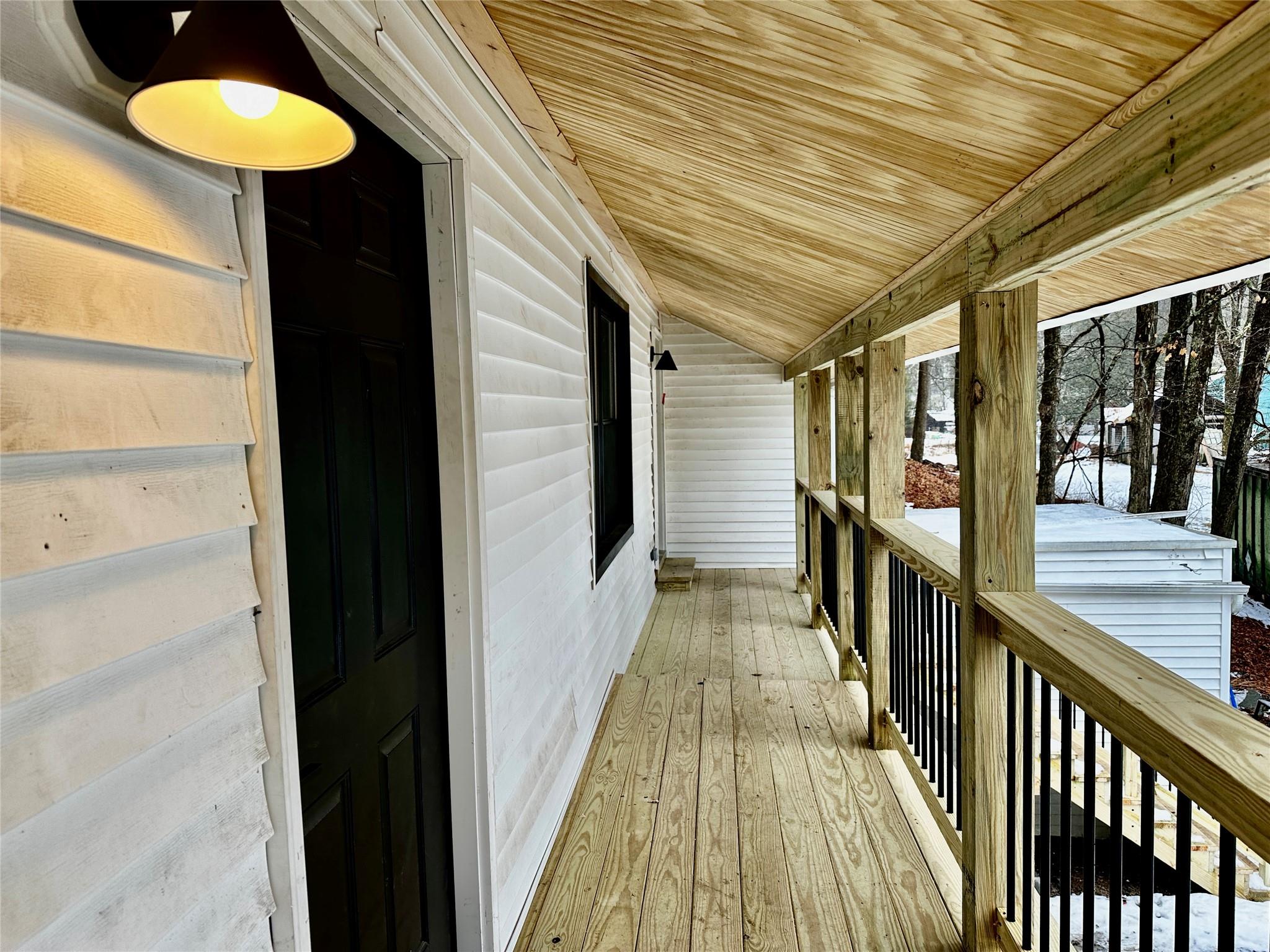 550 55th, Unit 1 Eldred, NY 12732 - Photo 1 of 1 a view of a balcony