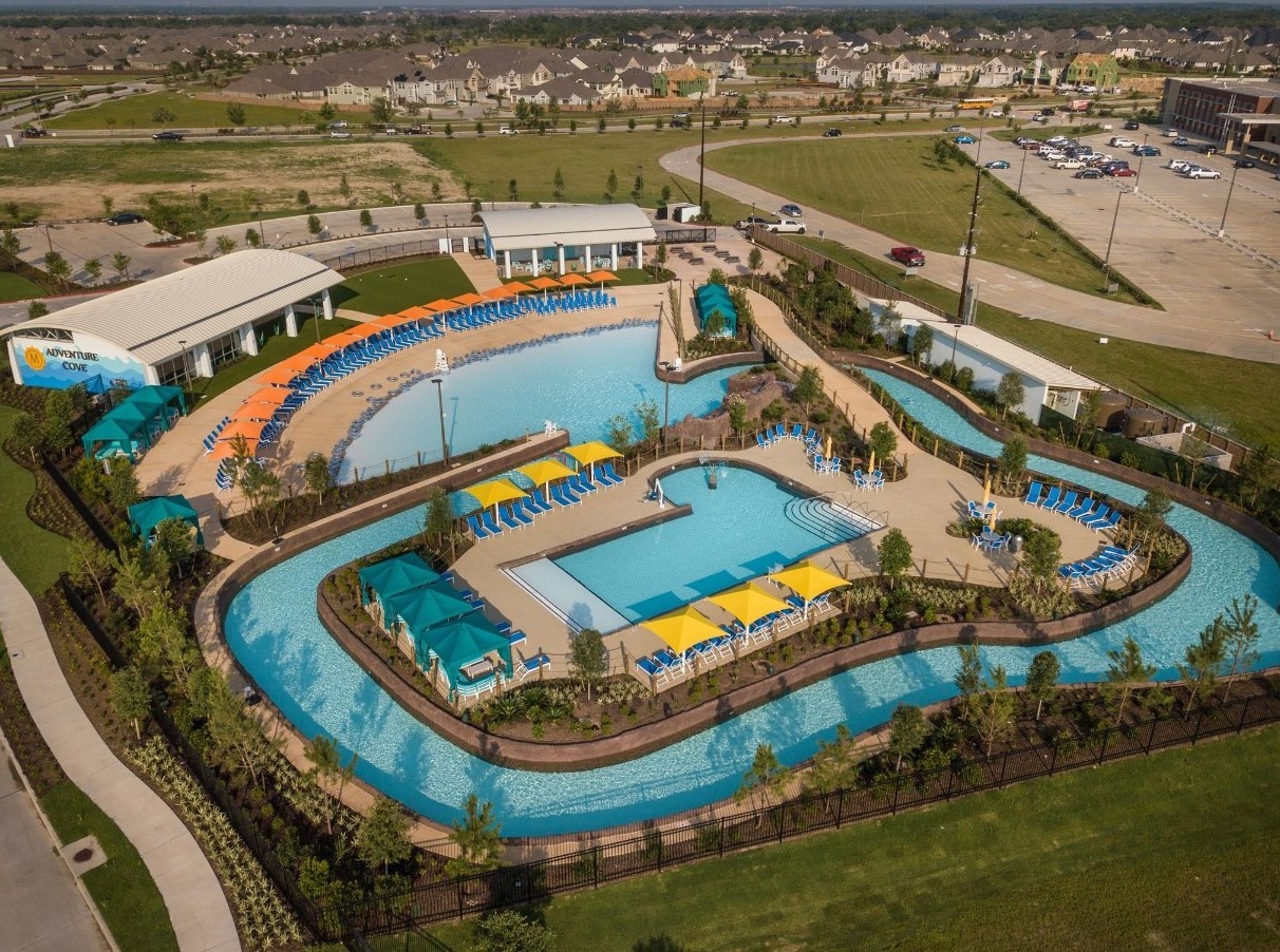 5255 Celestial Court Iowa Colony, TX 77583 - Photo 2 of 29 an aerial view of a house with a ocean view