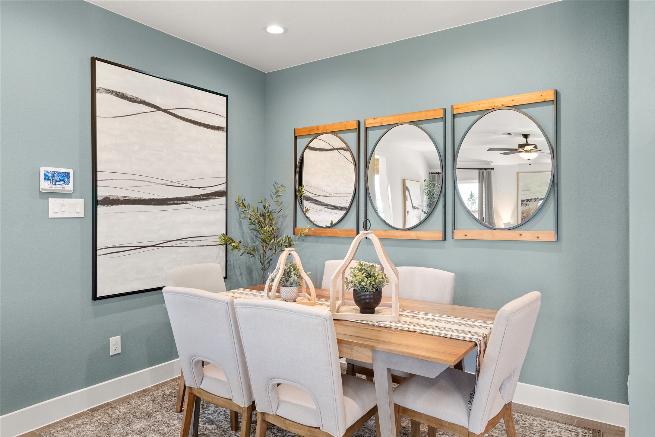 5255 Celestial Court Iowa Colony, TX 77583 - Photo 11 of 29 a view of a dining room with furniture and a window