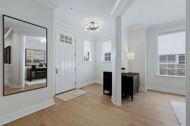 a view of livingroom with hardwood