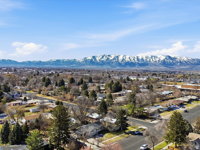 322 East 900 North Logan, UT 84321 - Photo 42 of 43 Aerial perspective of suburban area featuring mountains