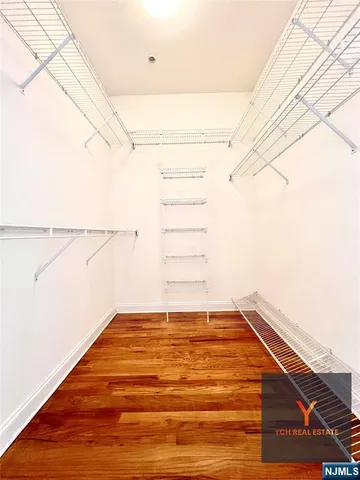 a view of a room with an empty room