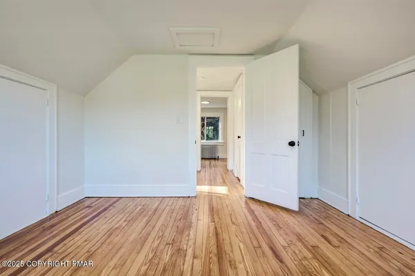 wooden floor in an empty room