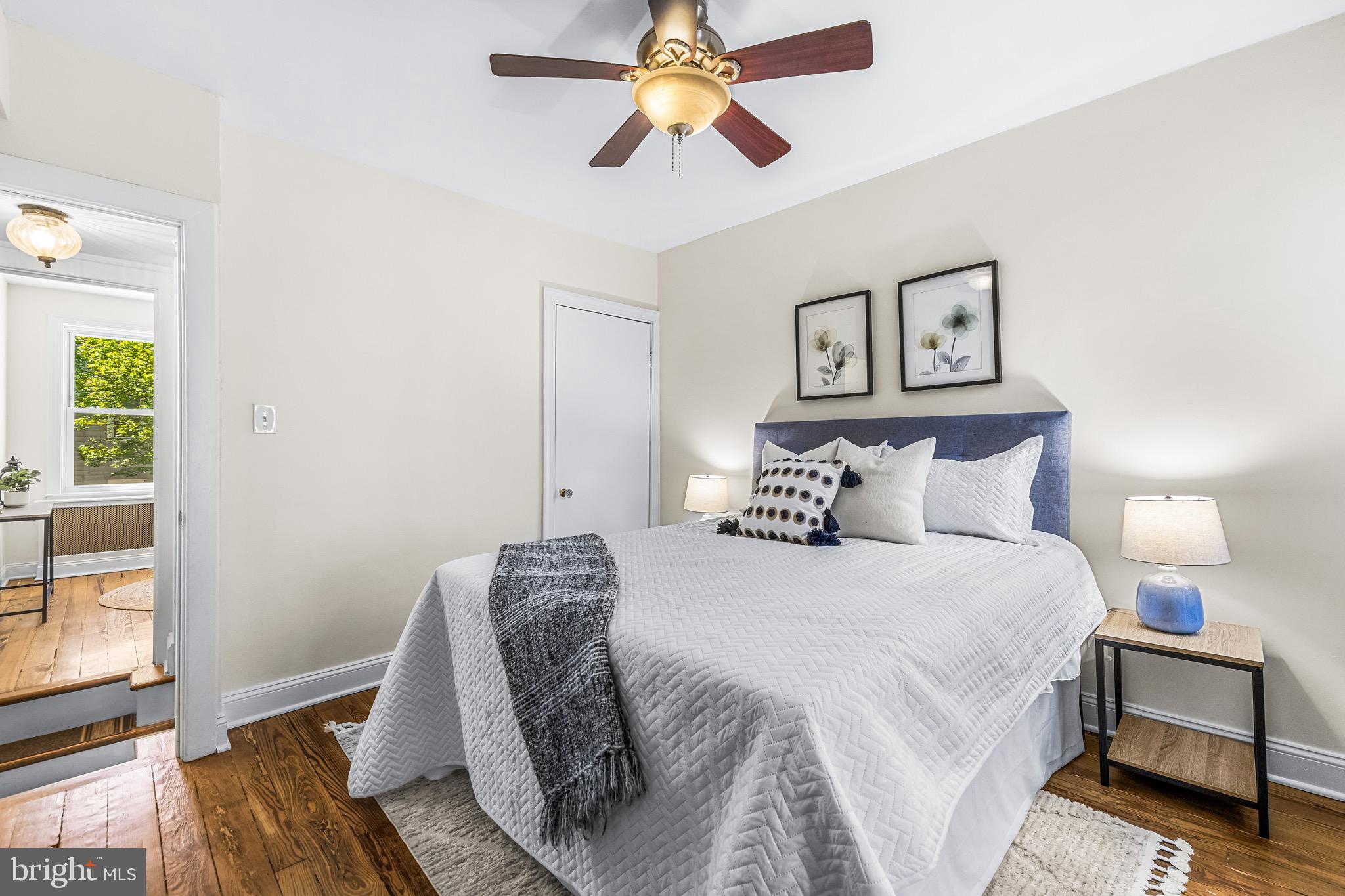 1405 Covington Street Baltimore, MD 21230 - Photo 16 of 26 Ceiling Fans in bedroom