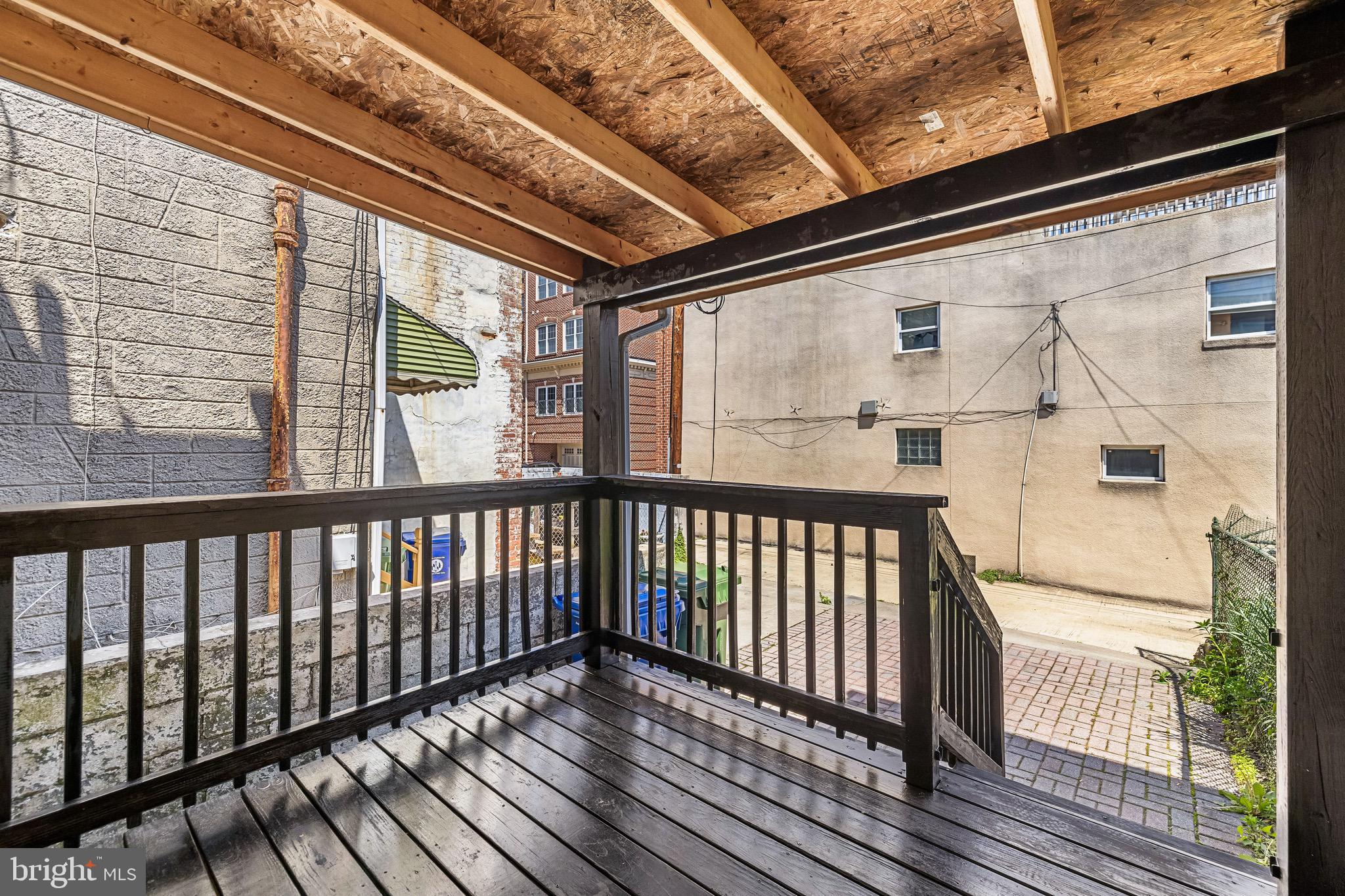1405 Covington Street Baltimore, MD 21230 - Photo 24 of 26 Back porch