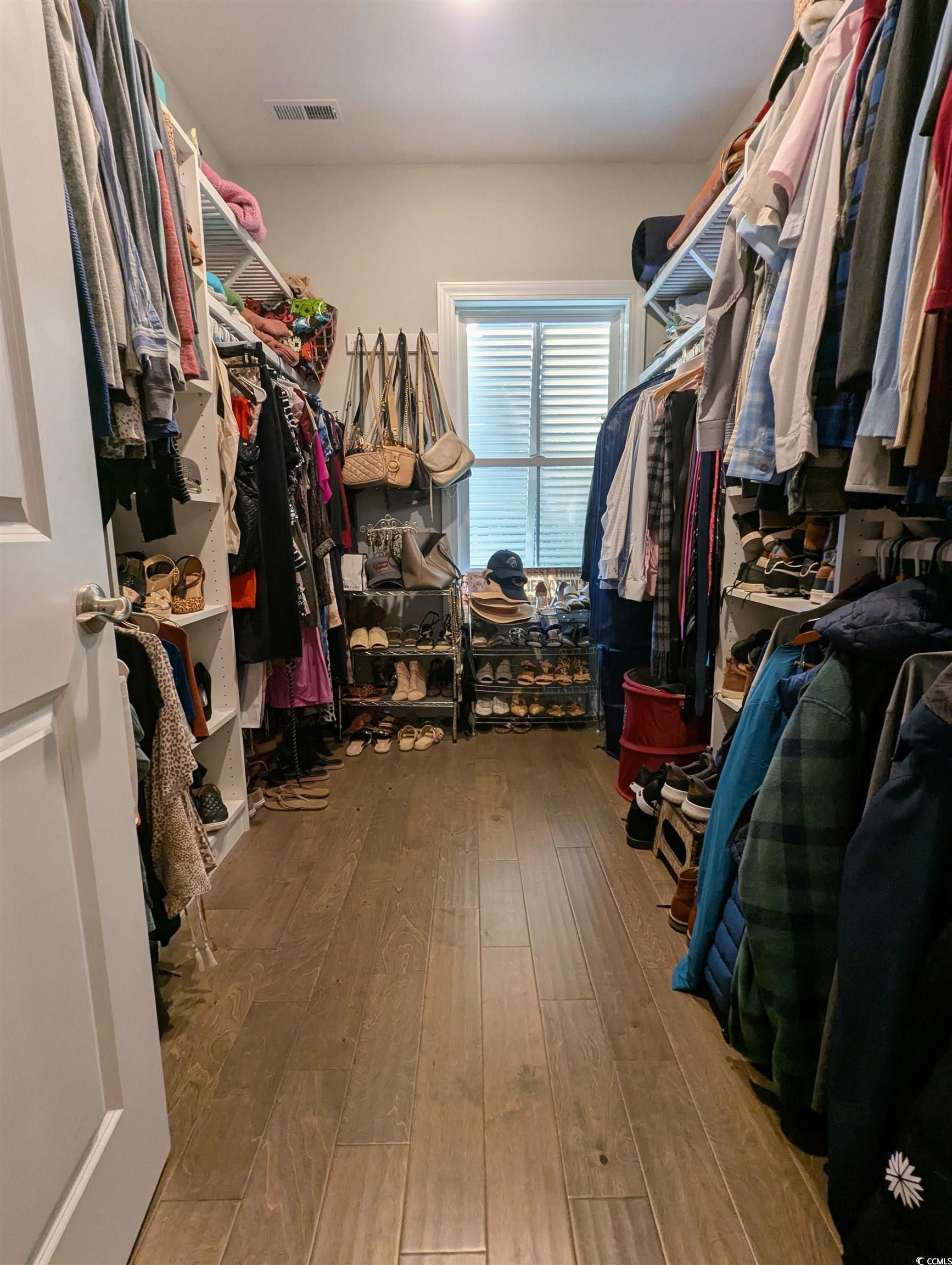18 Trigger Fish Lane Murrells Inlet, SC 29576 - Photo 19 of 31 Spacious closet with visible vents and hardwood /