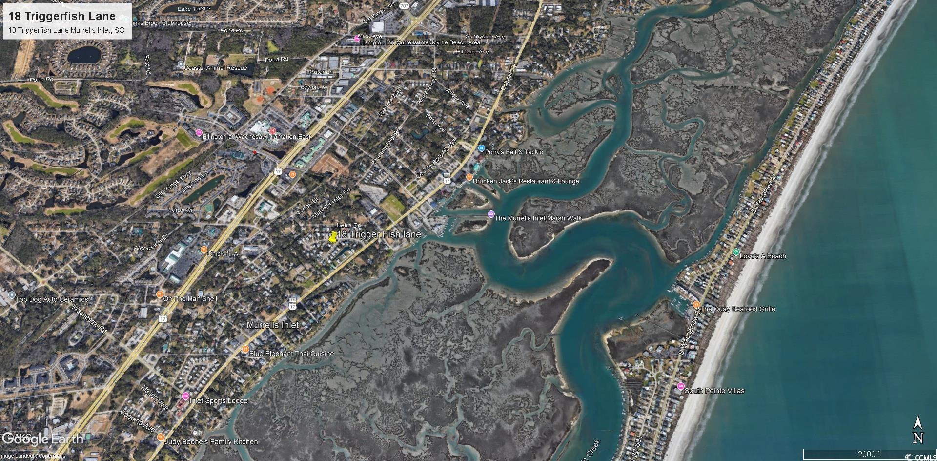 18 Trigger Fish Lane Murrells Inlet, SC 29576 - Photo 29 of 31 Map