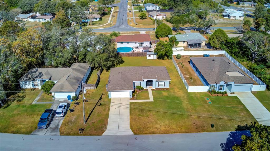 7325 Millstone Street Spring Hill, FL 34606 - Photo 12 of 46 Drone Front View