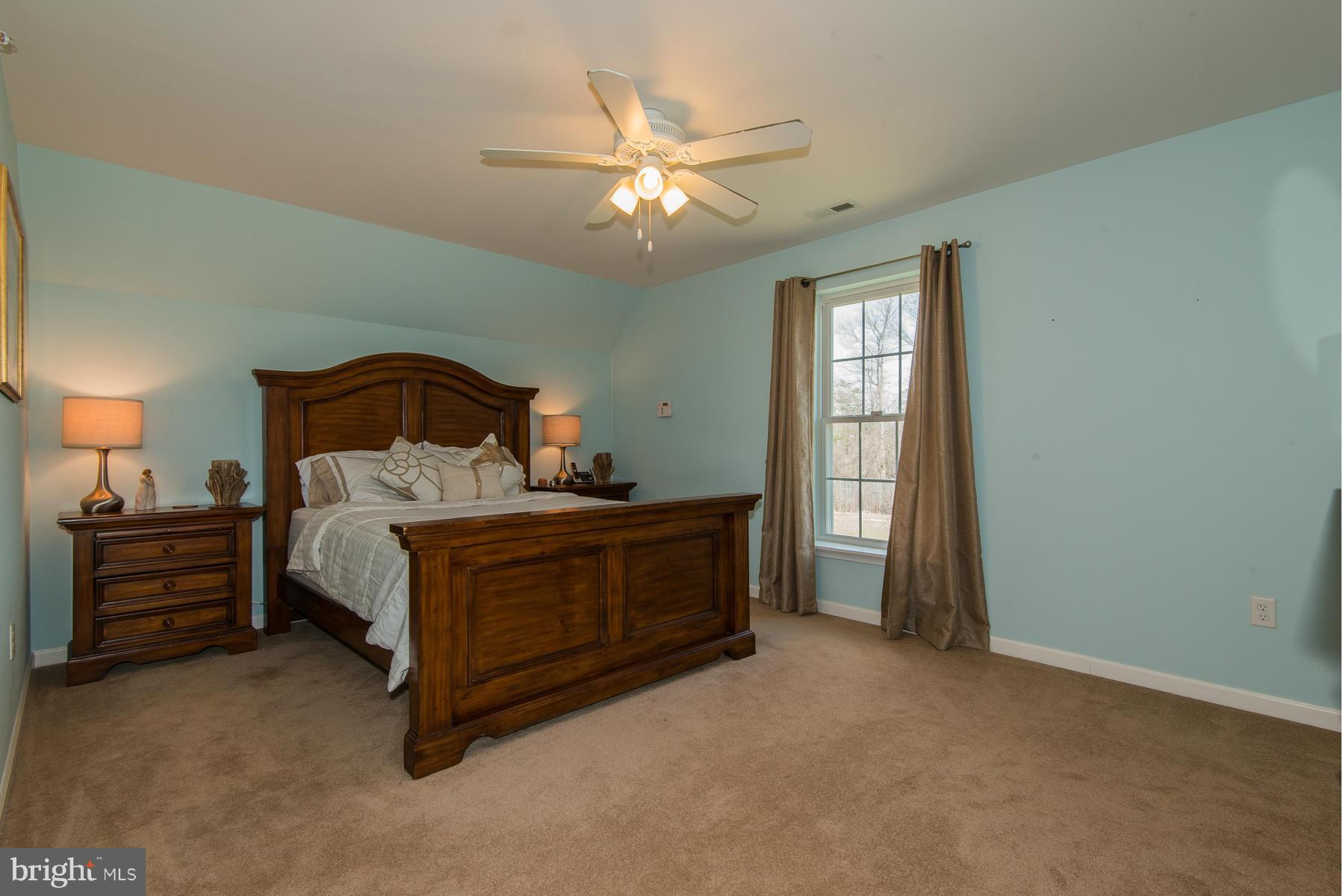 1325 Tree Side Court Odenton, MD 21113 - Photo 8 of 20 a bed room with a bed and a ceiling fan