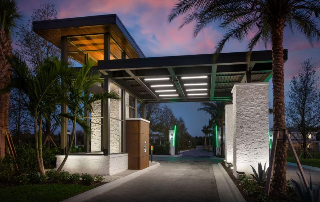 4405 Southwest Cornerstone Way, Unit PRESTIGE 167 Stuart, FL 34997 - Photo 24 of 26 Impressive Entry Gate