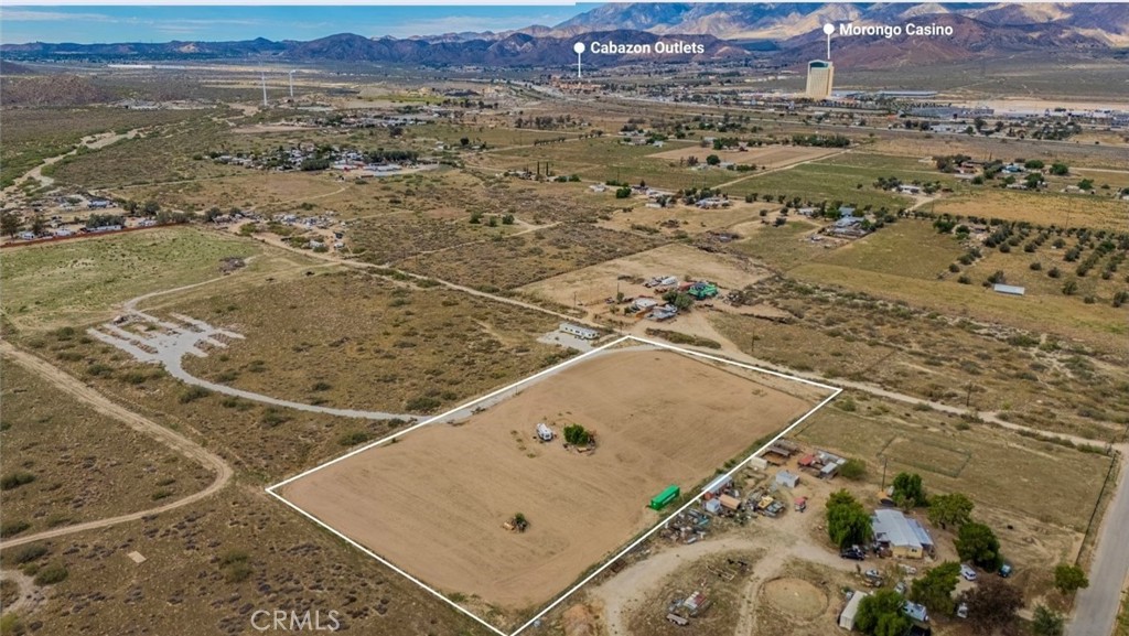 129 Dolores Cabazon, CA 92230 - Photo 11 of 12 an aerial view of residential houses with outdoor space