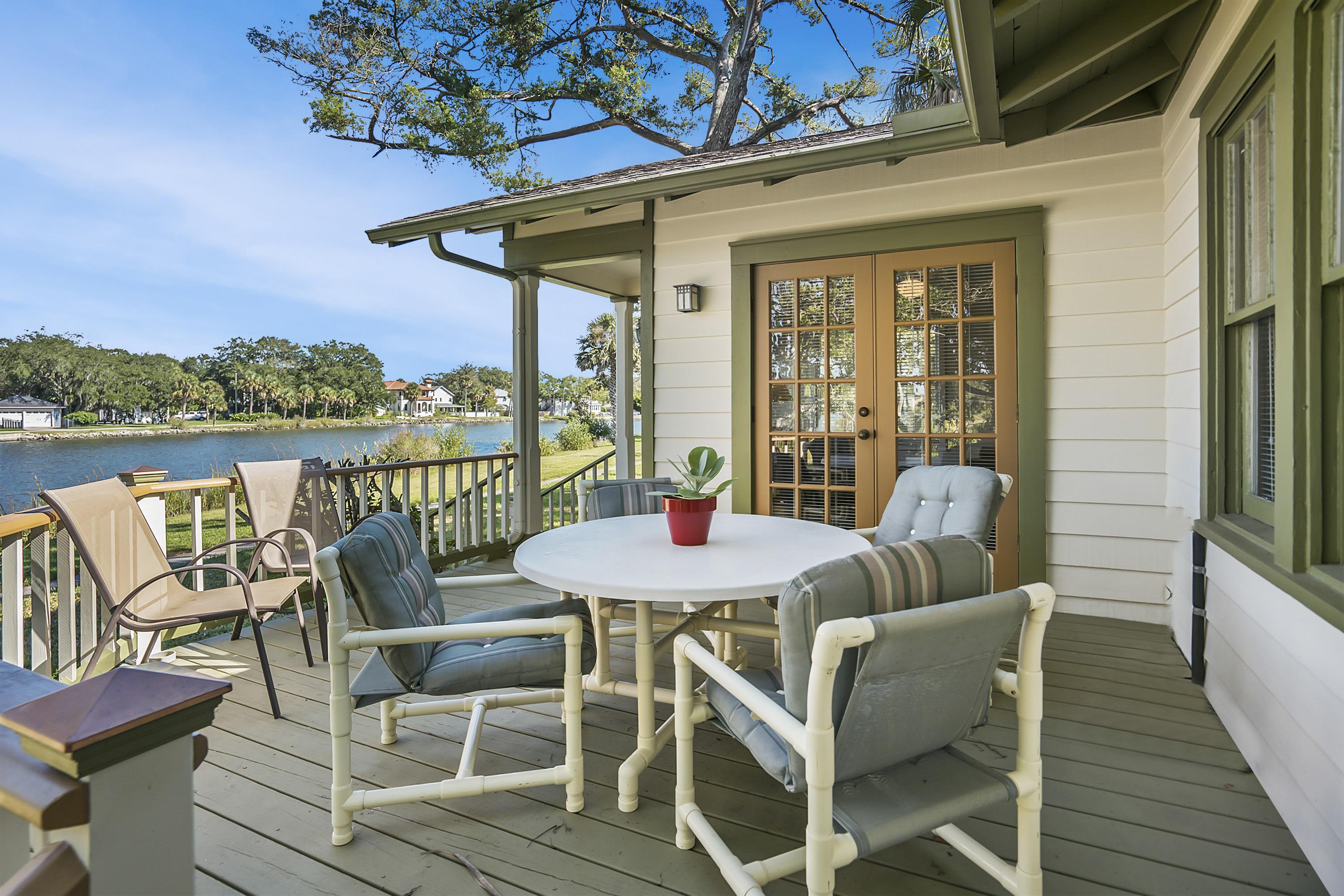 131 Washington Street St. Augustine, FL 32084 - Photo 17 of 33 a view of a patio with furniture