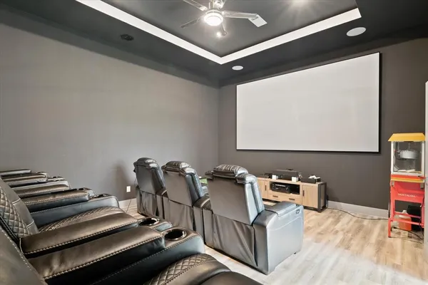 a view of a livingroom with furniture