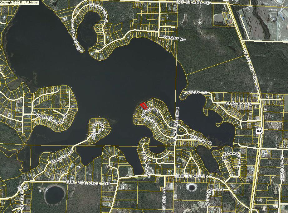 351 Vanderheide Road DeFuniak Springs, FL 32433 - Photo 22 of 23 Aerial Map