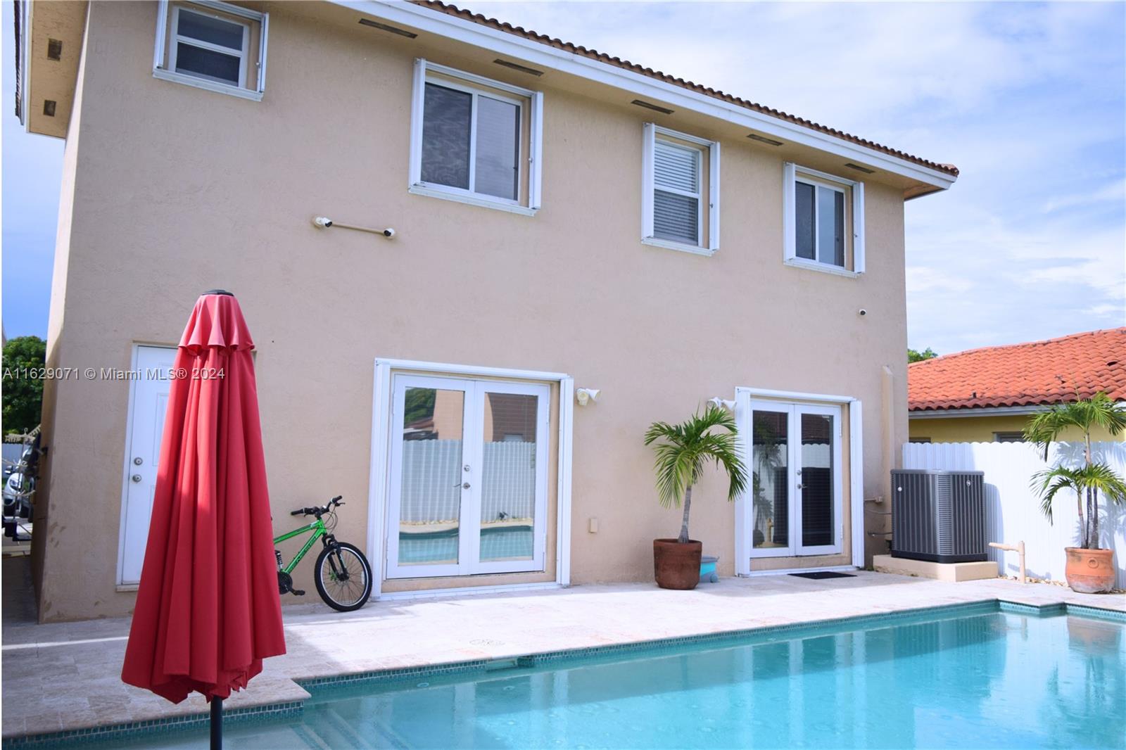 12844 Southwest 256th Terrace Homestead, FL 33032 - Photo 15 of 21 a view of a house with a backyard