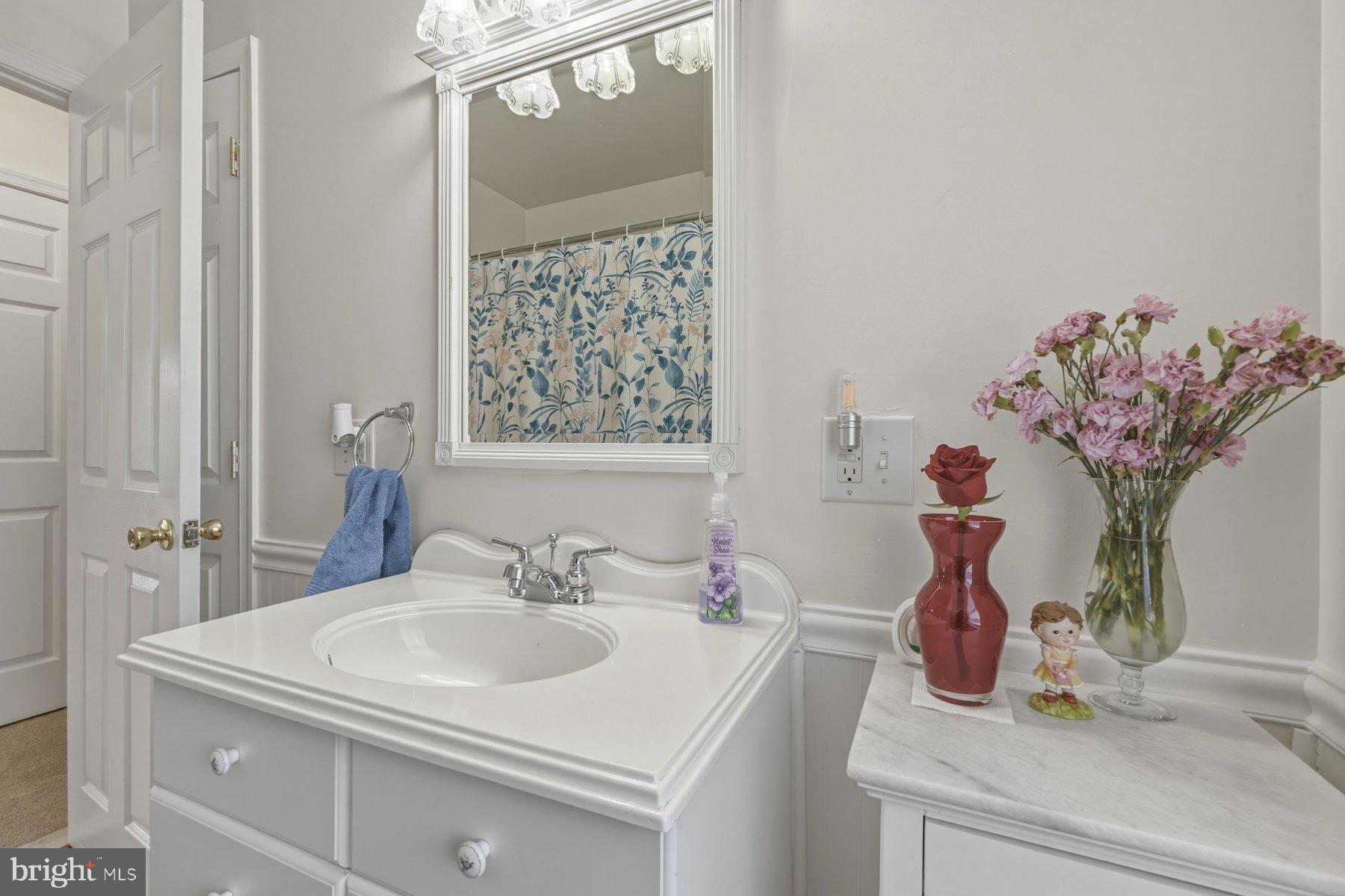 1003 Lee Road Glen Burnie, MD 21061 - Photo 27 of 44 a bathroom with a sink and a mirror