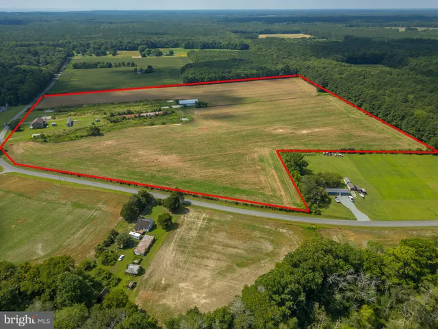 an aerial view of a pool