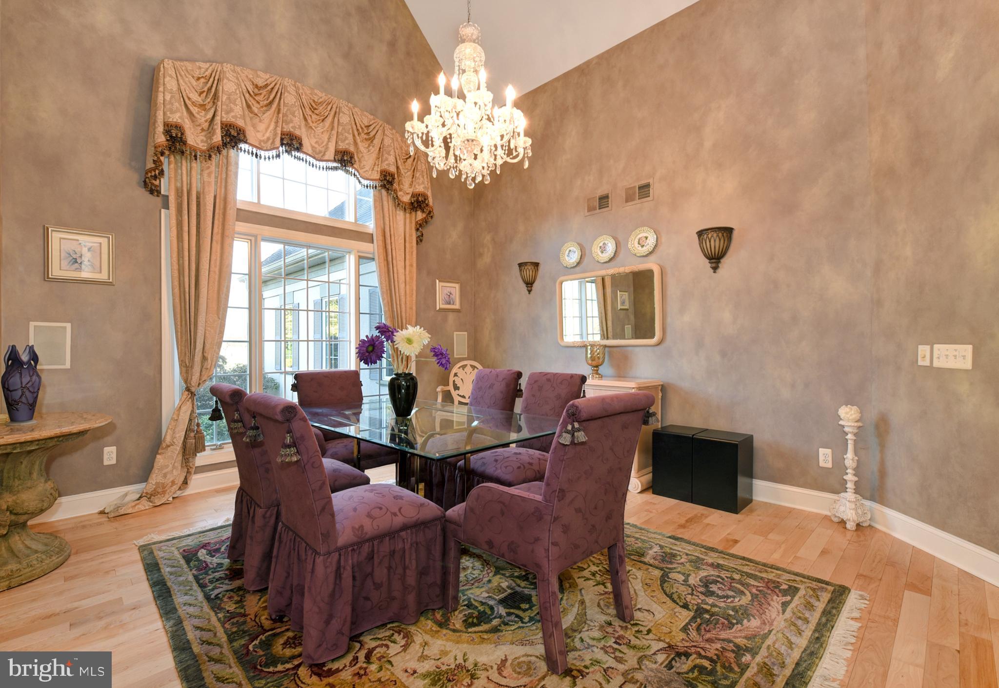 3919 Crosswicks Hamilton Square Road Trenton, NJ 08620 - Photo 3 of 61 a view of a dining room with furniture and chandelier