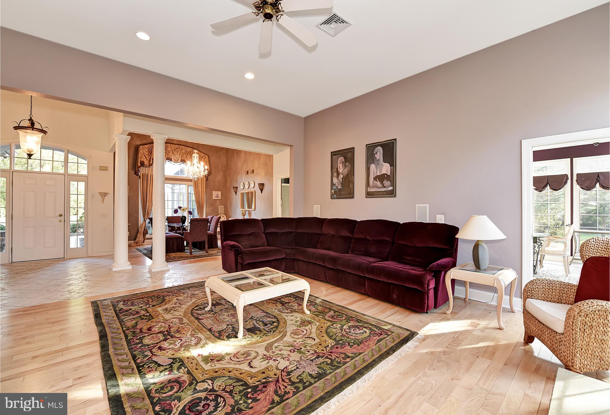 3919 Crosswicks Hamilton Square Road Trenton, NJ 08620 - Photo 10 of 61 a living room with furniture and wooden floor