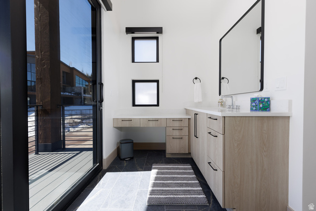 160 Ridgeview Street, Unit 7B Brian Head, UT 84719 - Photo 26 of 40 Primary bathroom with vanity and baseboards