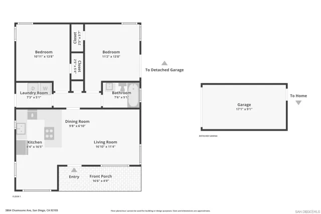 $719,000 | 3804 Chamoune Avenue, San Diego, CA 92105