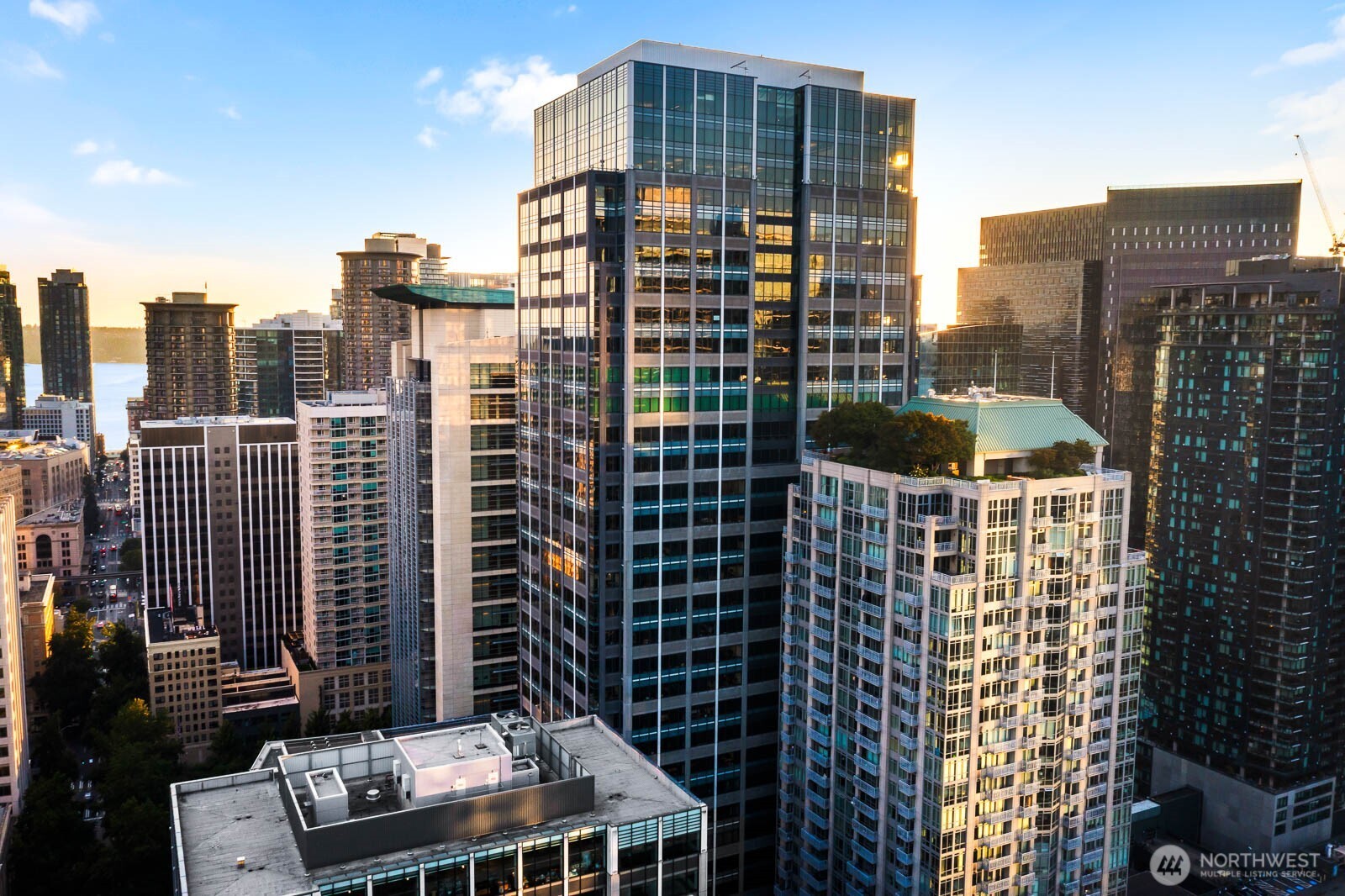 819 Virginia Street, Unit 3303 Seattle, WA 98101 - Photo 28 of 29 a city view with tall buildings