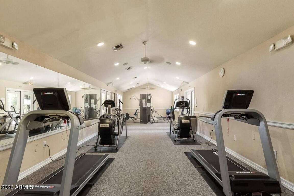 1720 East Thunderbird Road, Unit 2095 Phoenix, AZ 85022 - Photo 22 of 22 a view of a room with gym equipment