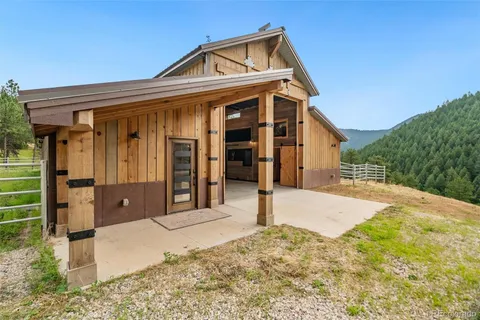 a front view of a house with a porch