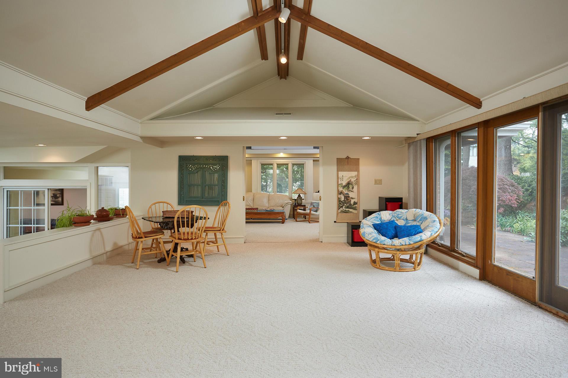 7901 Burdette Road Bethesda, MD 20817 - Photo 15 of 30 Great Room Leading to 2nd Family Room